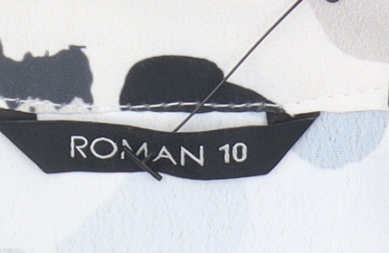 Roman Women's Multicoloured Tunic Top Size 10