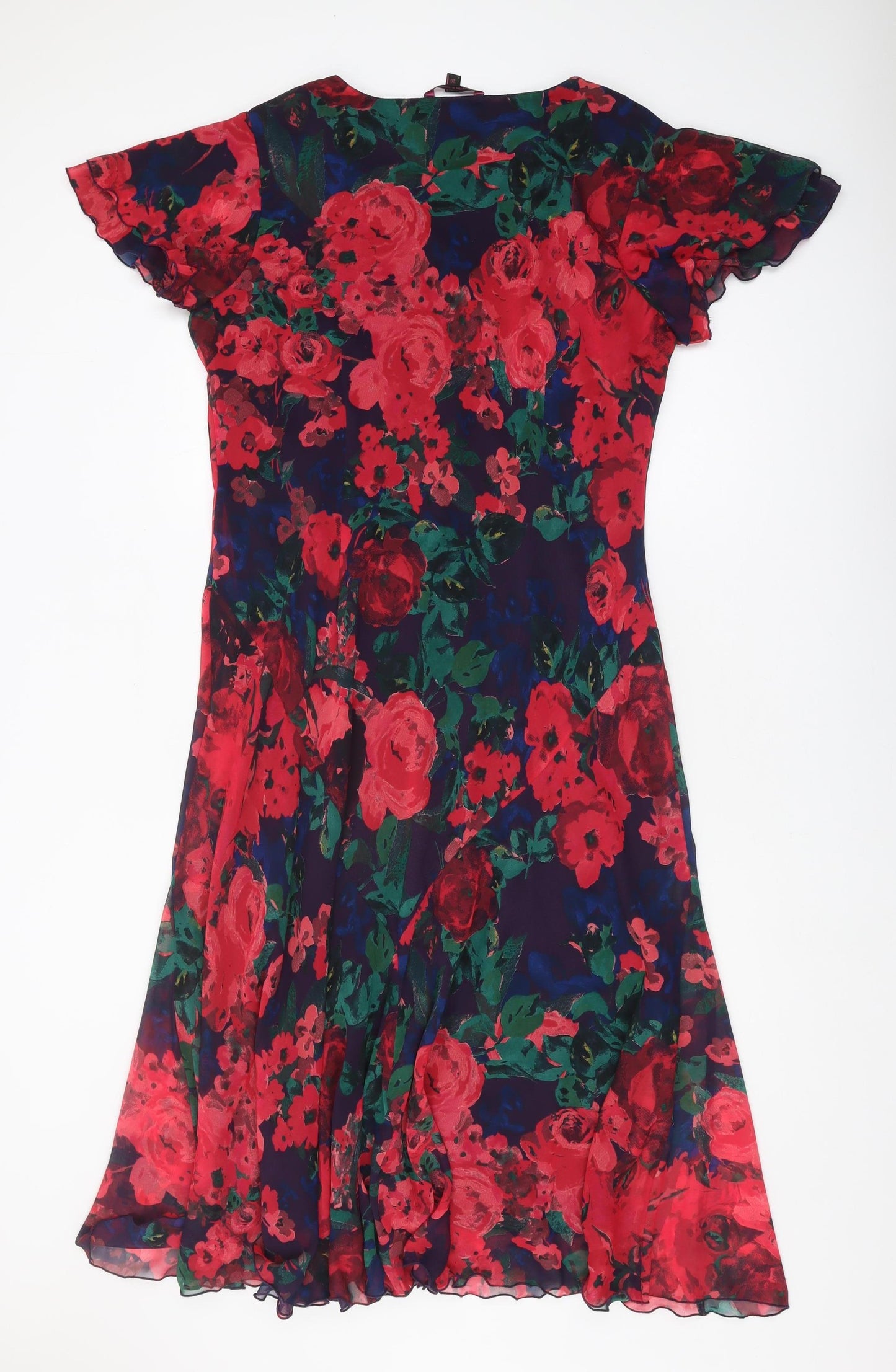 Hudson & Onslow Women's Red Floral Dress Size 20