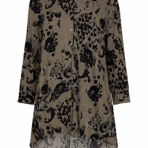 Roman Women's Multicoloured Animal Print Shirt Dress