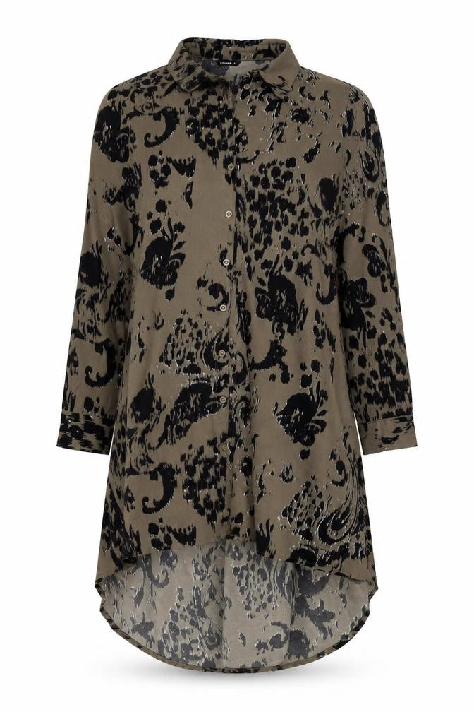 Roman Women's Multicoloured Animal Print Shirt Dress