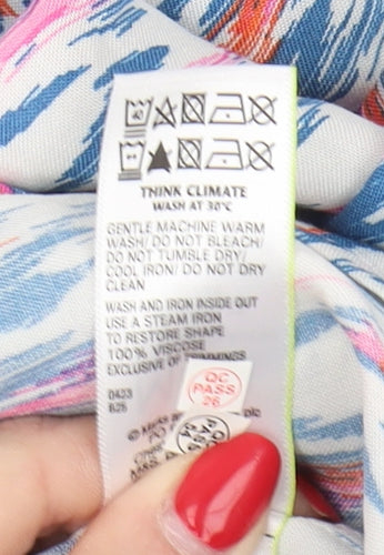 Marks and Spencer Women's Multicoloured Blouse Size 16