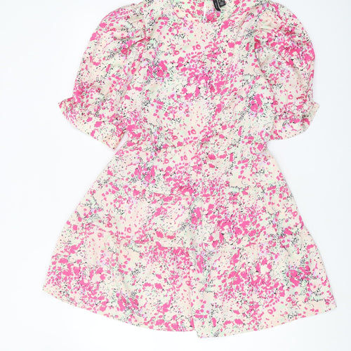 Vero Moda Women's Floral Short Dress, Size 8