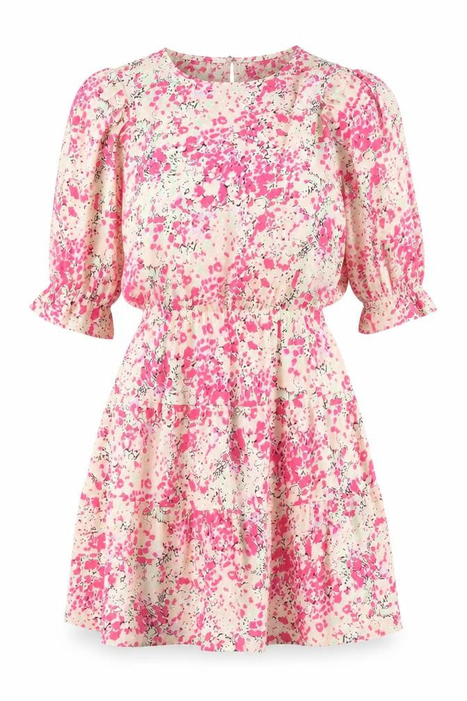 Front view of Vero Moda Women's Floral Short Dress, size 8
