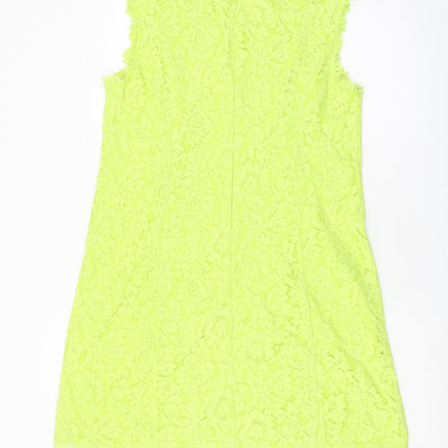 Gallery Women's Green Sheath Dress, Size 16, Elegant Partywear