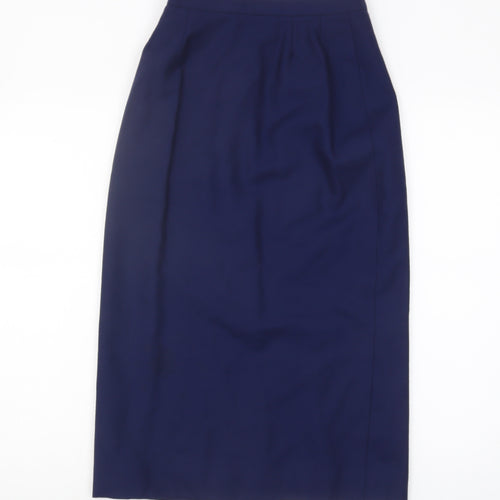 Planet Women's Blue Midi Pencil Skirt Size 8
