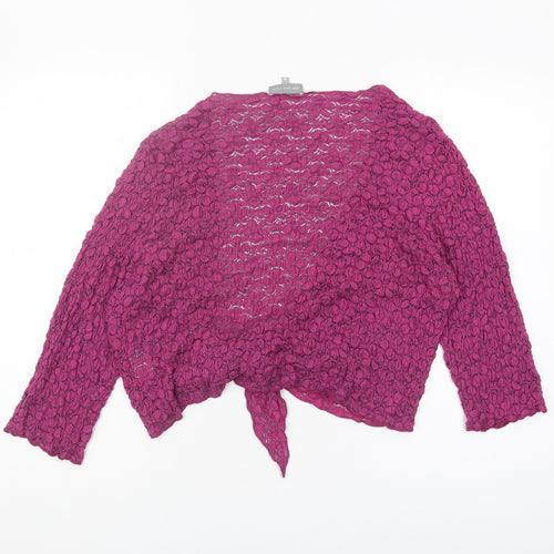 Marks & Spencer Women's Pink Wrap Blouse Size 18