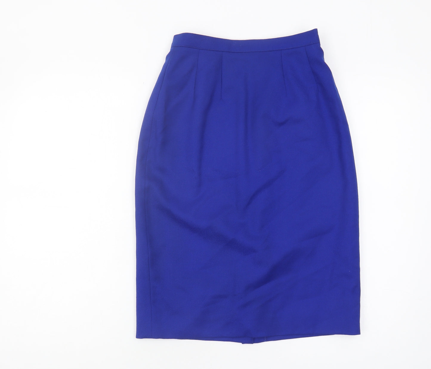 Planet Women's Blue Wool Pencil Skirt Size 8