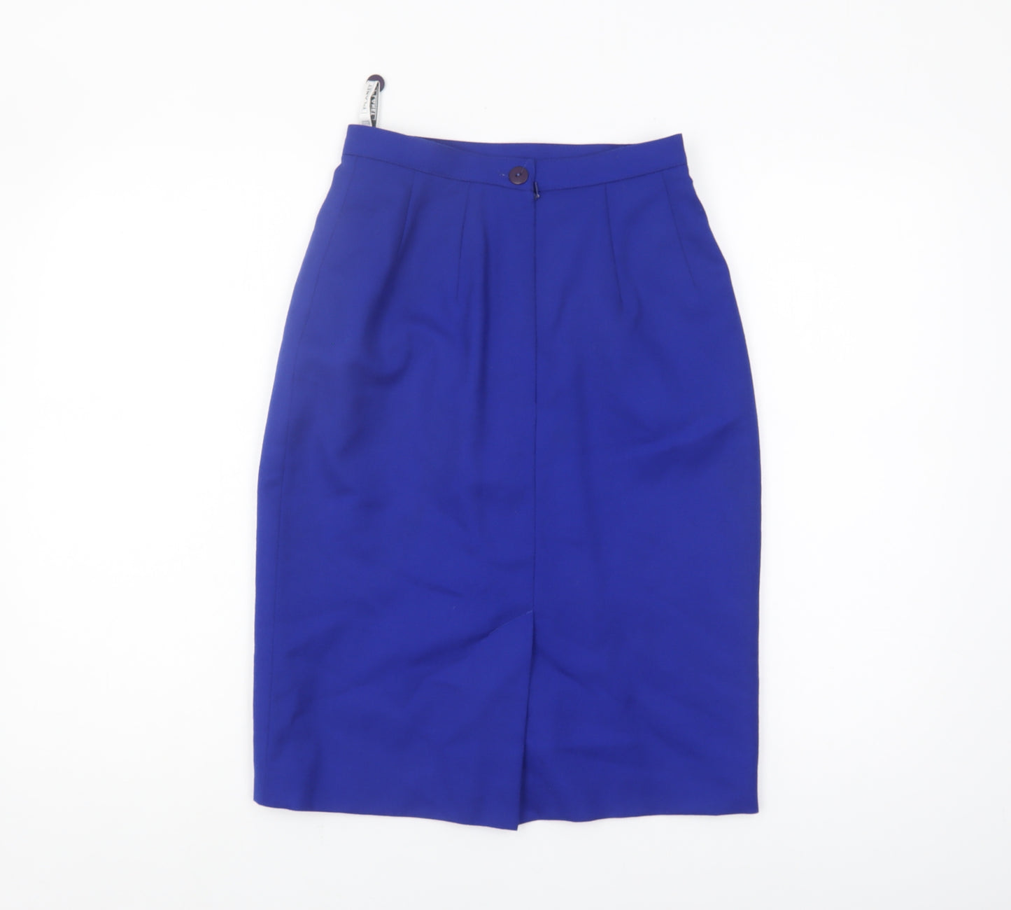 Planet Women's Blue Wool Pencil Skirt Size 8