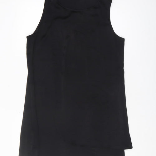 Mango Women's Black Casual Sleeveless Dress Size 12