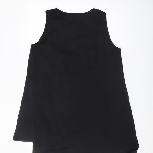 Mango Women's Black Casual Sleeveless Dress Size 12