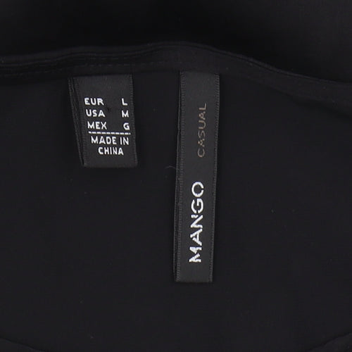 Mango Women's Black Casual Sleeveless Dress Size 12