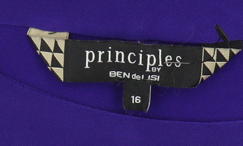 Principles Blue Women's Dress Size 16