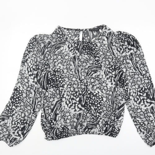 Dorothy Perkins Women's Multicoloured Animal Print Blouse