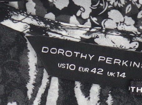 Dorothy Perkins Women's Multicoloured Animal Print Blouse
