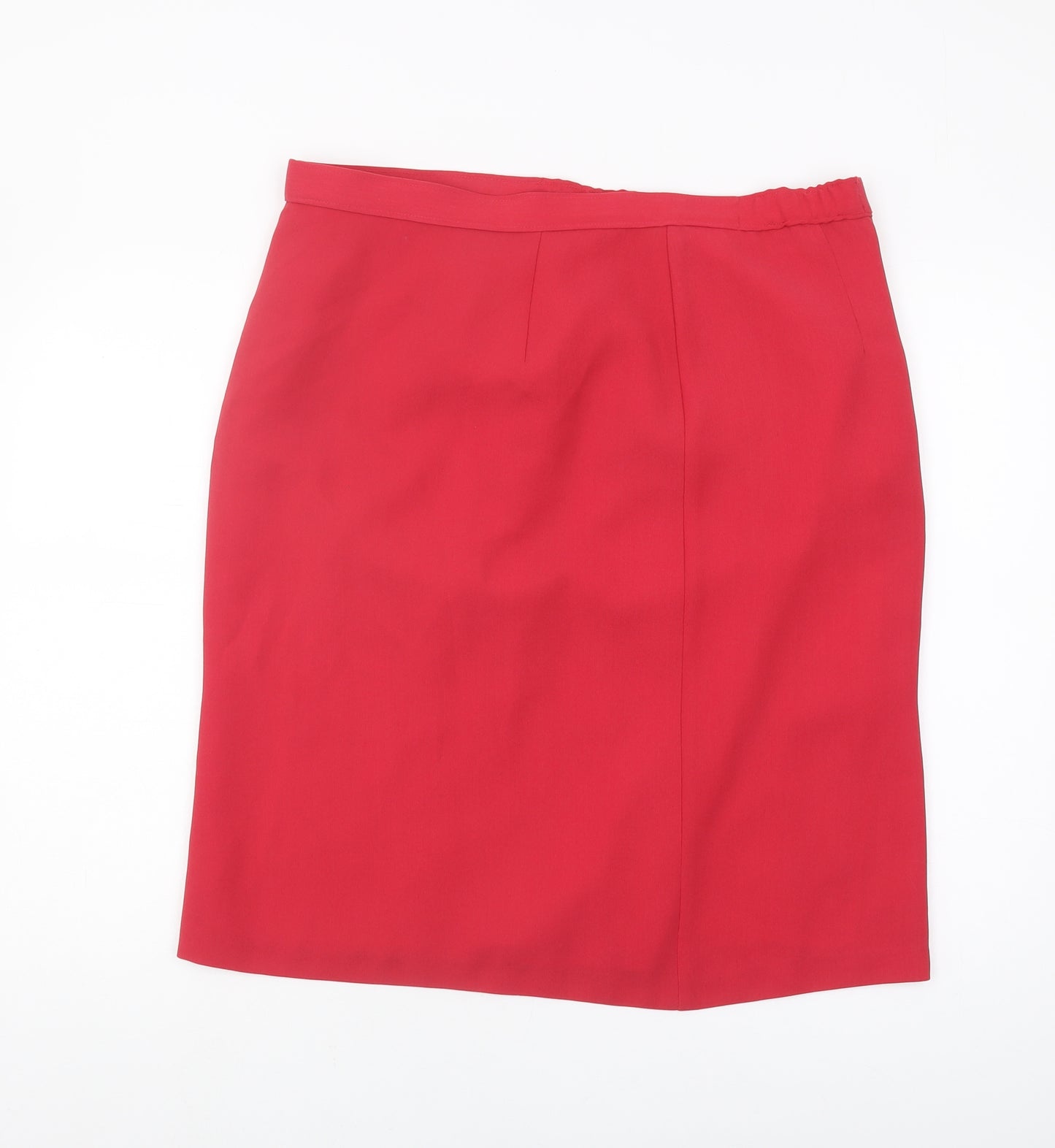Marks and Spencer Women's Red Pencil Skirt Size 18