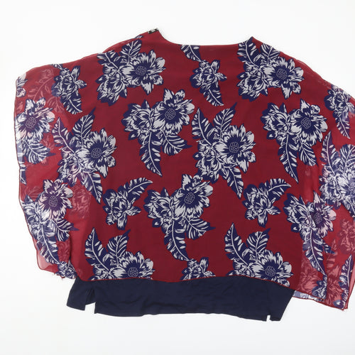 Klass Floral Beaded Women's Multicoloured Top XL