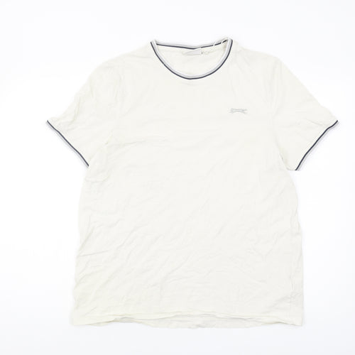 Slazenger Men's Medium White Crew Neck T-Shirt