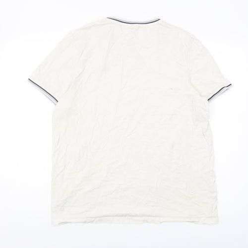 Slazenger Men's Medium White Crew Neck T-Shirt