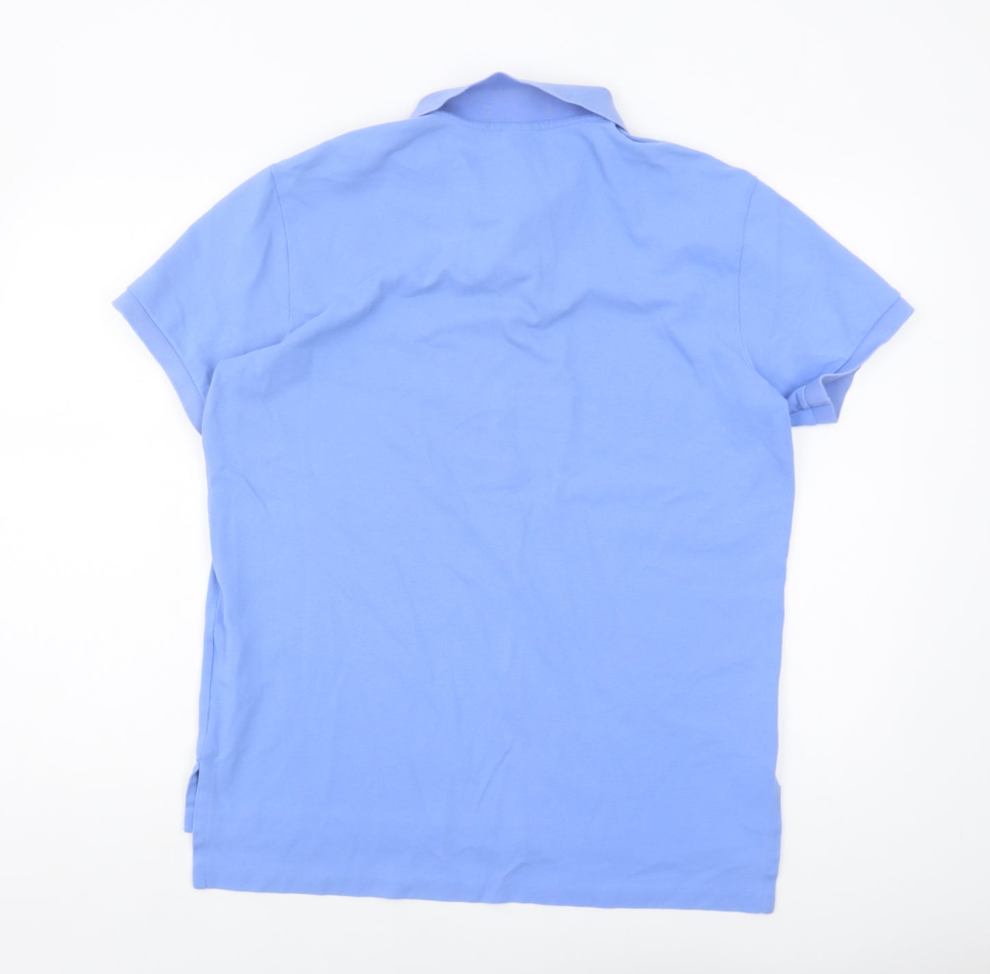 Ralph Lauren Men's Blue L Polo Shirt - Classic Style