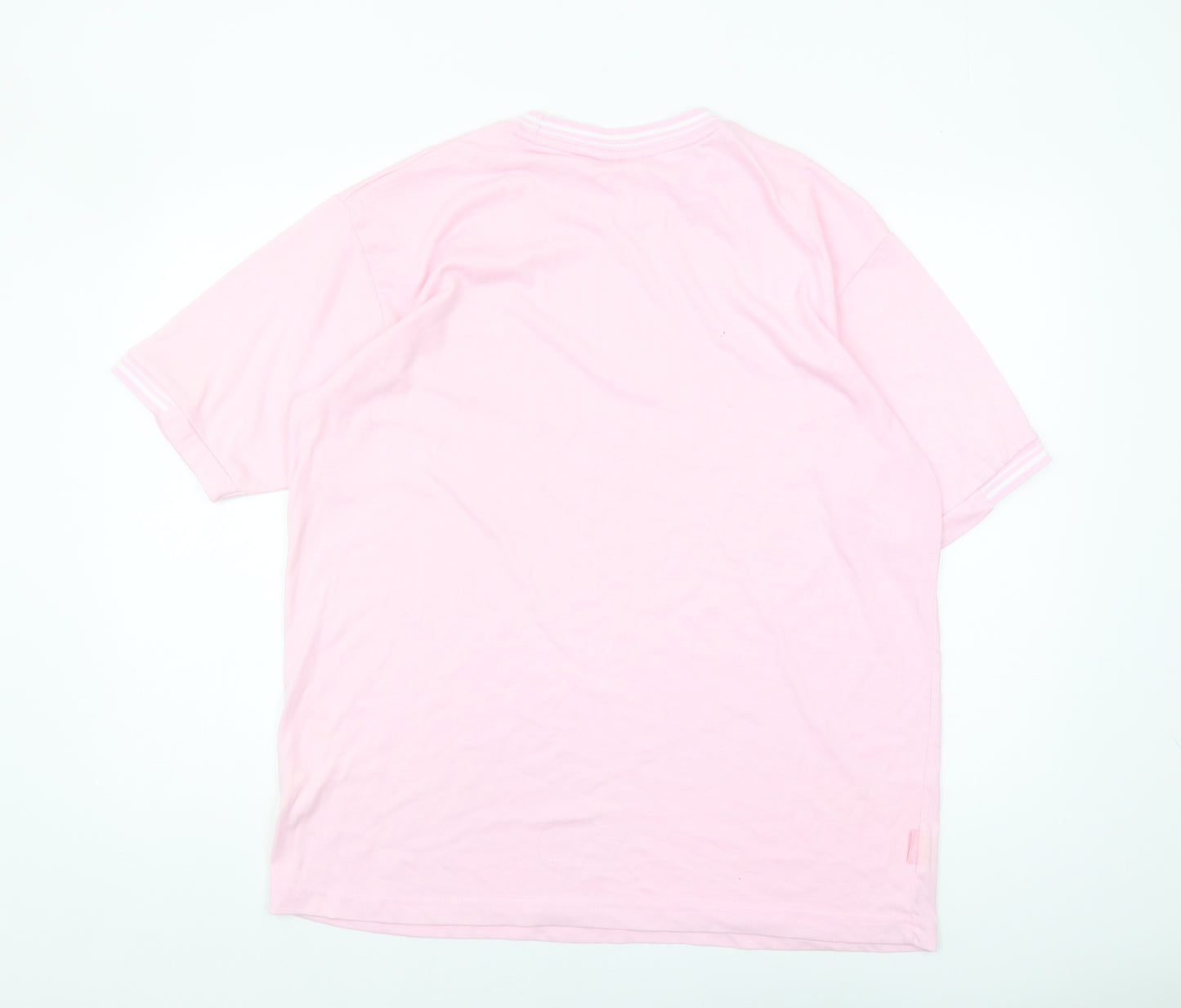Slazenger Men's Pink Crew Neck T-Shirt, Size L