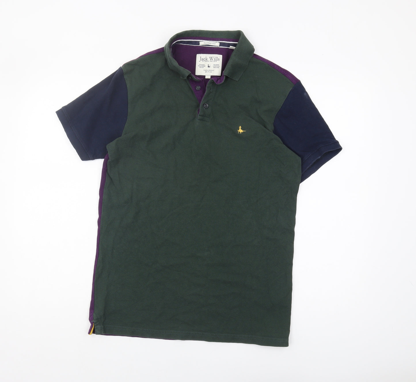 Jack Wills Men's Colourblock Polo Shirt