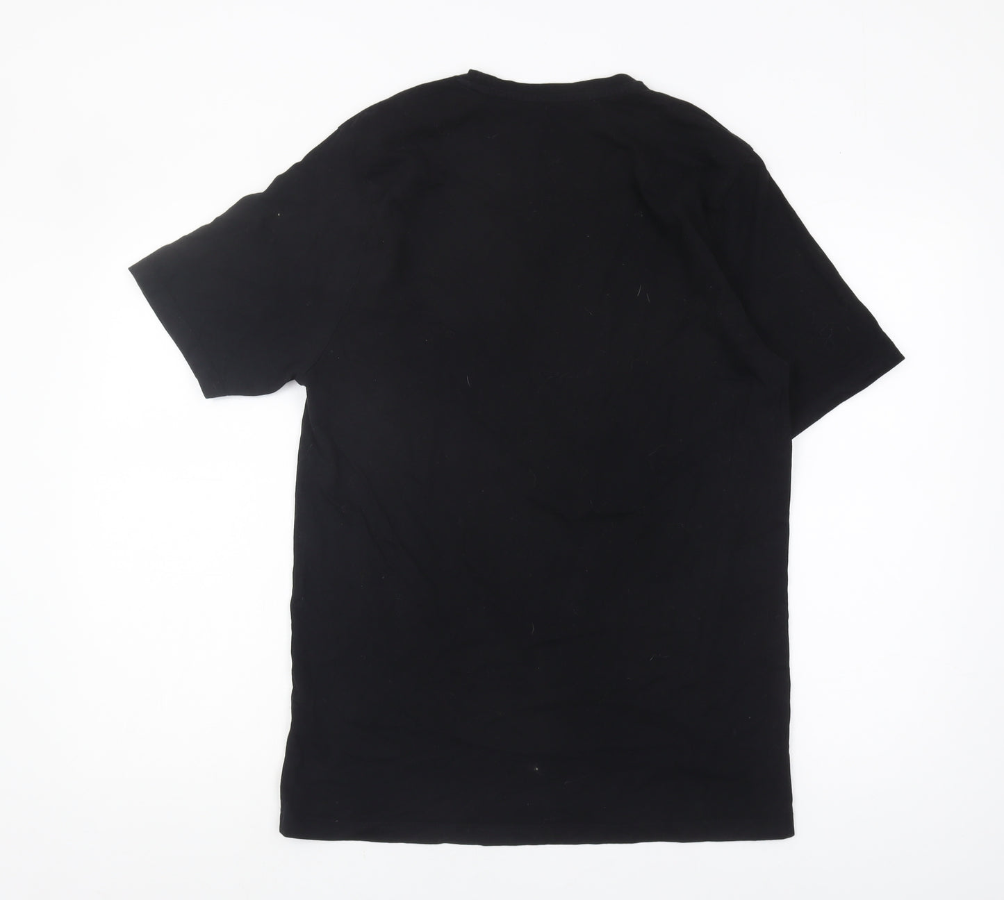 883 Police Men's Black Graphic Print T-Shirt, Size L