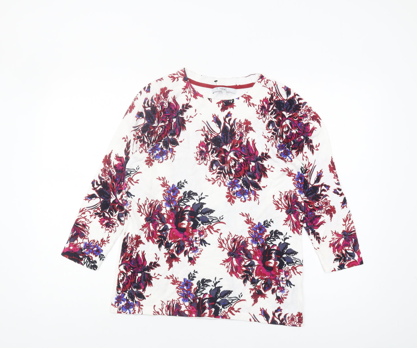 Next Women Multicoloured Floral Pullover Jumper Size 12