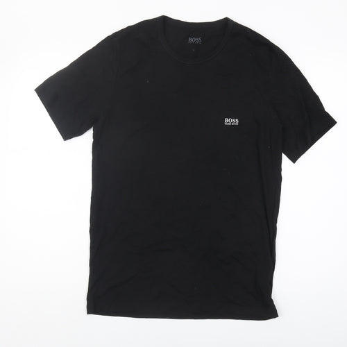 Hugo Boss Men's Black Cotton T-Shirt L