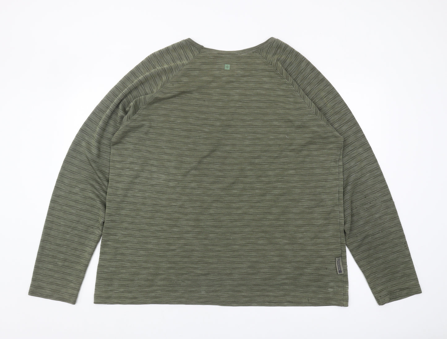 Mountain Warehouse Men's Green XL Long Sleeve T-Shirt