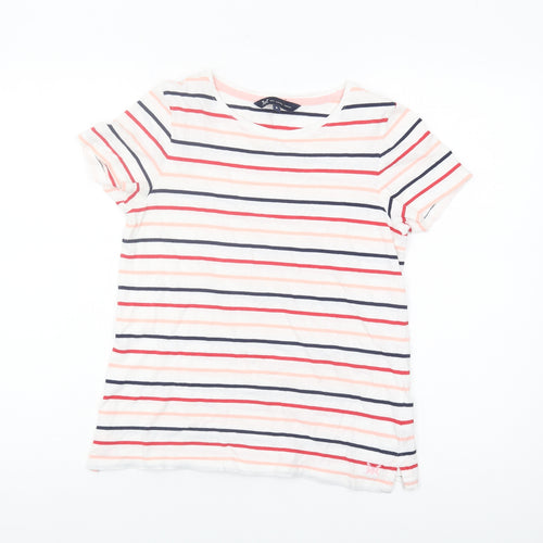 Crew Clothing Company Women's Striped T-Shirt Size 8