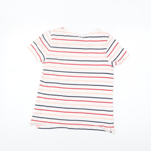 Crew Clothing Company Women's Striped T-Shirt Size 8