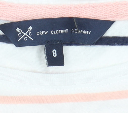 Crew Clothing Company Women's Striped T-Shirt Size 8