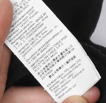 Decathlon Men's Black Casual Shorts M