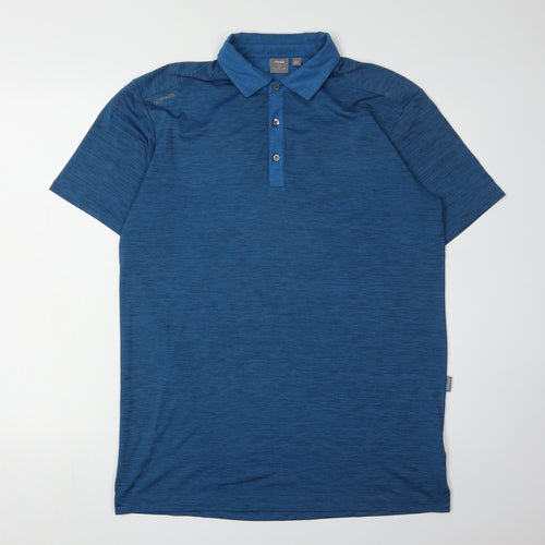 PING Men's Blue Polo Shirt for Golf - Size M