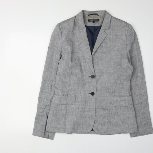 Great Plains Women's Grey Linen Blazer, Size M
