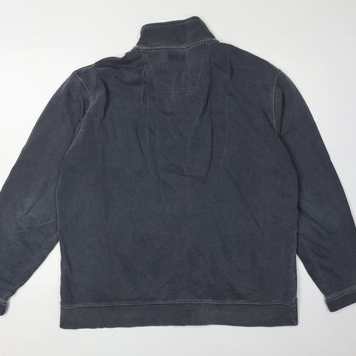 Next Men's Blue Full Zip Sweatshirt XL