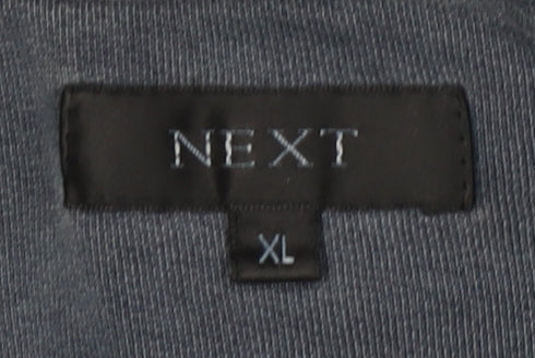 Next Men's Blue Full Zip Sweatshirt XL