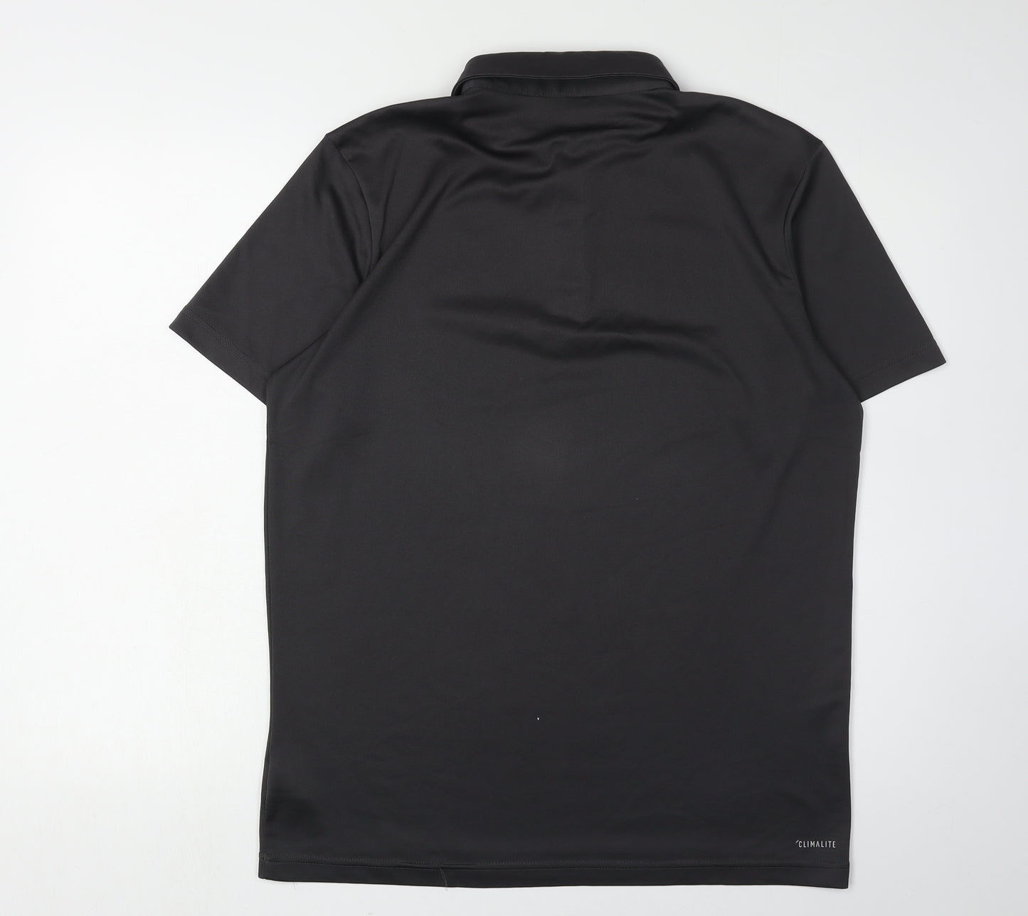 Adidas Men's Black Polo Shirt M Regular Fit Activewear