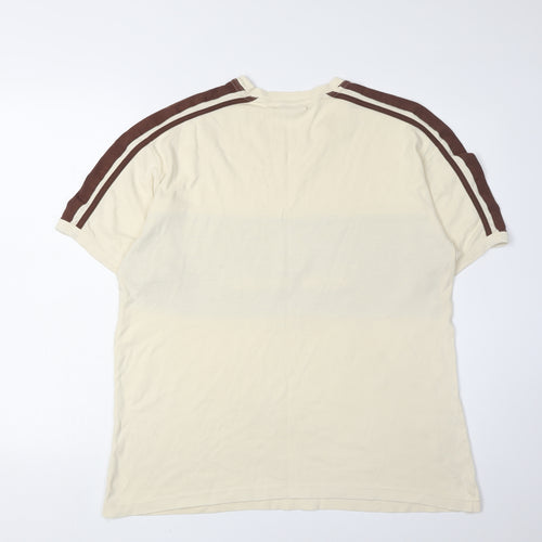 Fred Perry Men’s Brown Short Sleeve T-Shirt 2XL