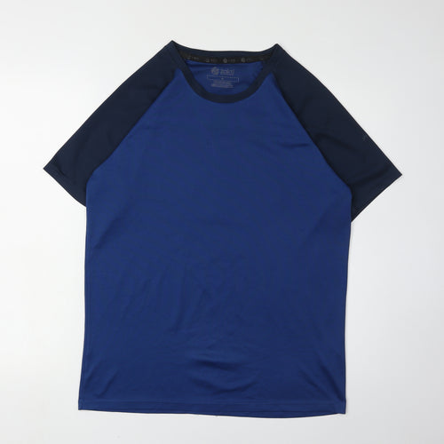 Zakti Men’s Blue T-Shirt M Gym Activewear