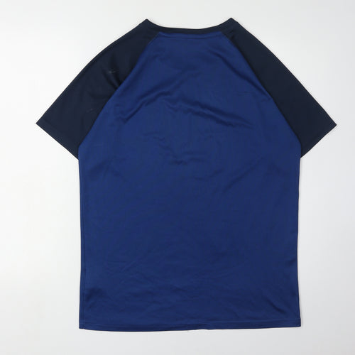 Zakti Men’s Blue T-Shirt M Gym Activewear