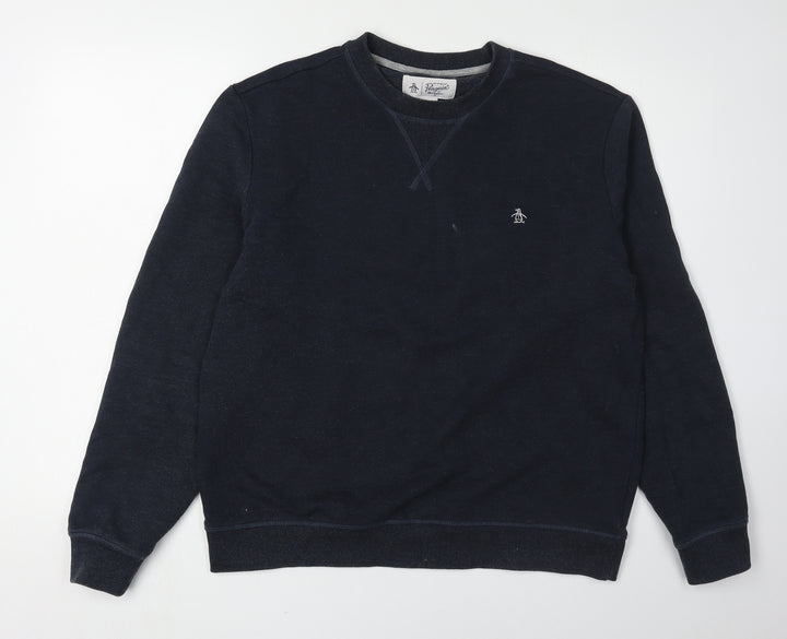 Original Penguin Men’s Black M Pullover Sweatshirt