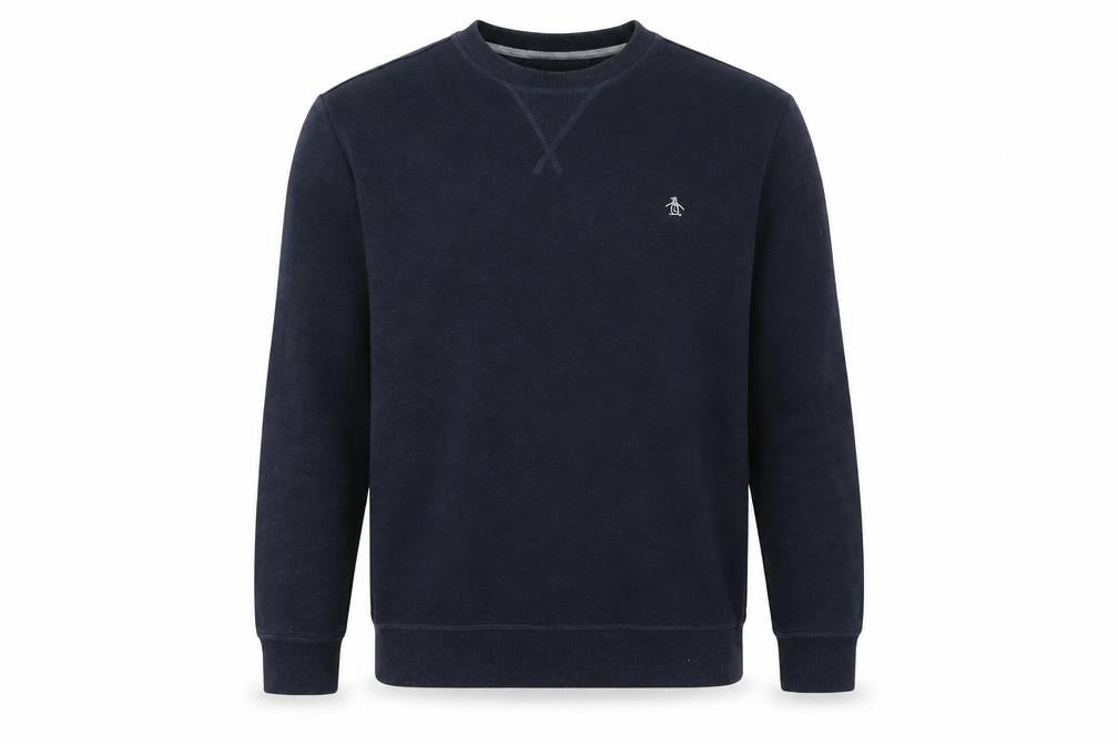 Front view of Original Penguin Men’s Black M Pullover Sweatshirt