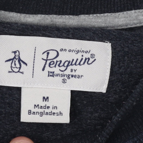 Original Penguin Men’s Black M Pullover Sweatshirt