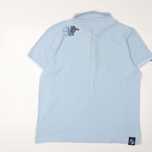 McKenzie Men's Blue Polo Shirt XL with Logo
