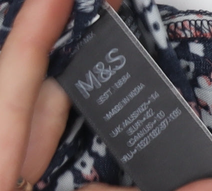 Marks and Spencer Women's Floral Blouse Size 14