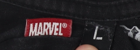 Marvel Men's Large Black Wolverine Graphic T-Shirt