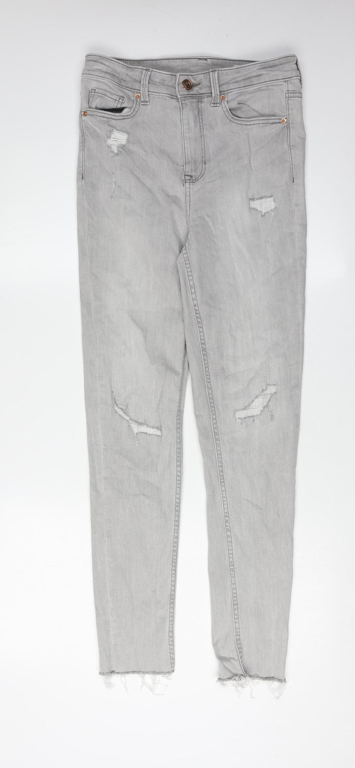 Marks and Spencer Womens Grey Skinny Jeans Size 10
