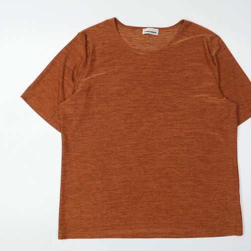 Gerry Weber Women’s Brown T-Shirt, Size 16, Casual Style