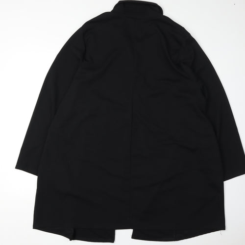 Yours Women's Black Plus Size Coat UK 26